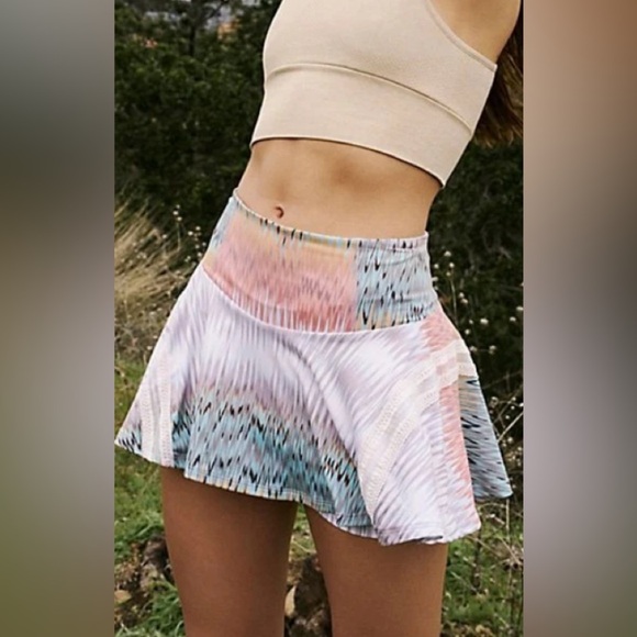 FP Movement by Free People Dresses & Skirts - FP Movement Athletic Pleats And Thank You Printed Skort size Large